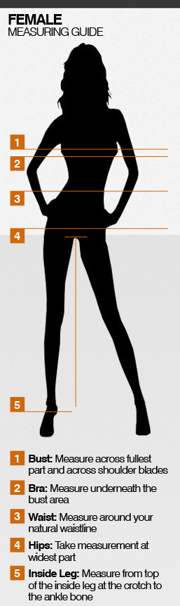 Female Measuring Guide