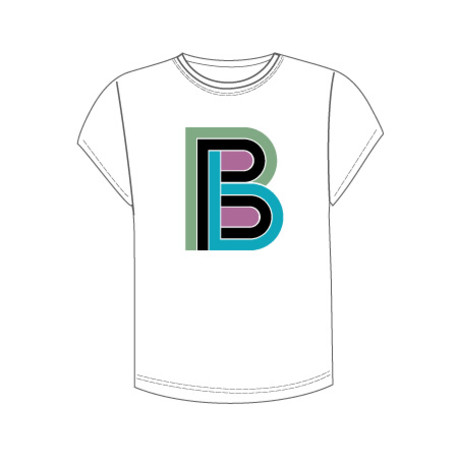 Plan B Atlantic Logo Ladies T-Shirt White