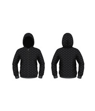 Roll Fabric Logo Mens Hoody 