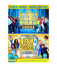 High School Musical Remix, High School Musical 2 Dance Edition Blu Ray 