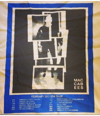 February 2013 USA Tour Fabric Poster
