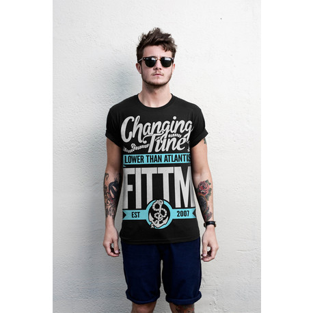Changing Tune Black T-Shirt