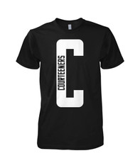 Big C Black T-Shirt