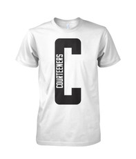Mens Big C White T-Shirt