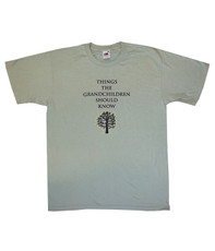 Mens Grandchildren Grey T-Shirt