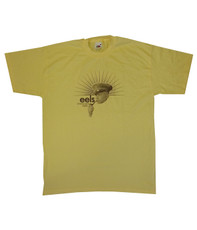 Mens Yellow Blinking Lights T-Shirt