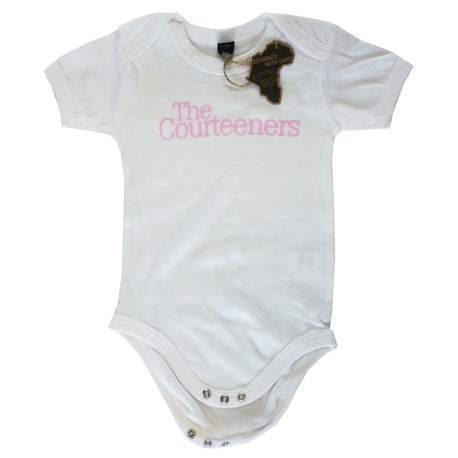 Baby Grow White/Pink