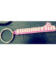 Pink Keyring