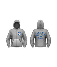 Mens Apple Hooded Sweatshirt with Zip