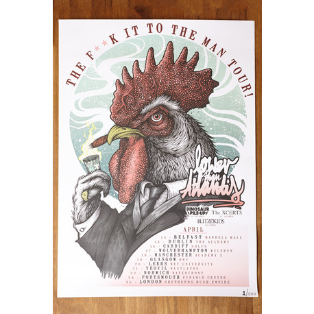 April 2013 UK Tour Print
