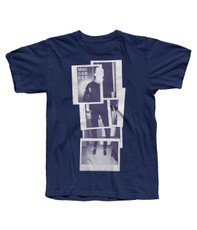 Mens Navy Polaroid T-Shirt