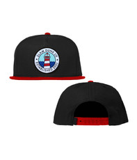 Black/Classic Red Snap Back Cap 