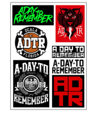 ADTR A4 Sticker Pack