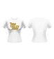 Gold Sparkle Logo Girls T-Shirt
