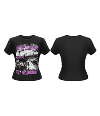 Collage Girls Skinny T-Shirt