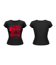 Zombie Girls Raw Edge T-Shirt 