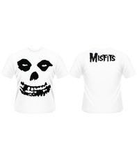 All Over Skull T-Shirt in White 