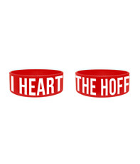 I Heart The Hoff Wristband