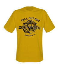 Men's Yellow Tiger T-shirt