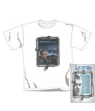 Mens Justified White T-shirt