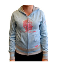 Ladies Glitter Hoody