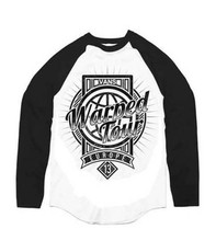 2013 White/Black Baseball T-Shirt