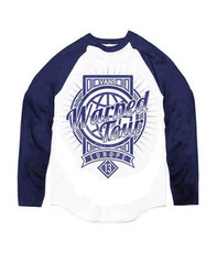 2013 White/Navy Baseball T-Shirt